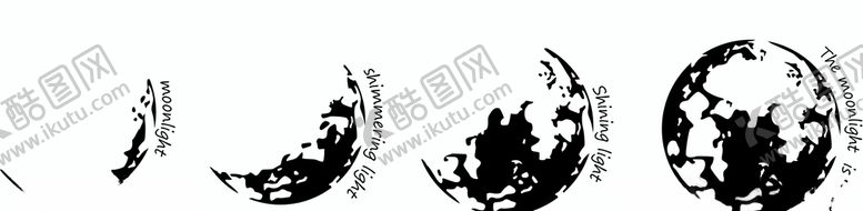 编号：43519906151352113442【酷图网】源文件下载-月球简约风