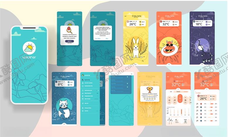 编号：16622809200326256498【酷图网】源文件下载-多彩笔记本与日历展示