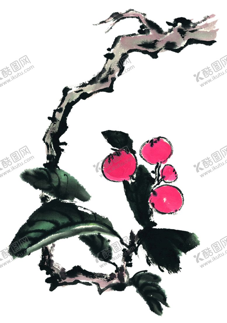 编号：45012310112207234981【酷图网】源文件下载- 国画百花争艳 