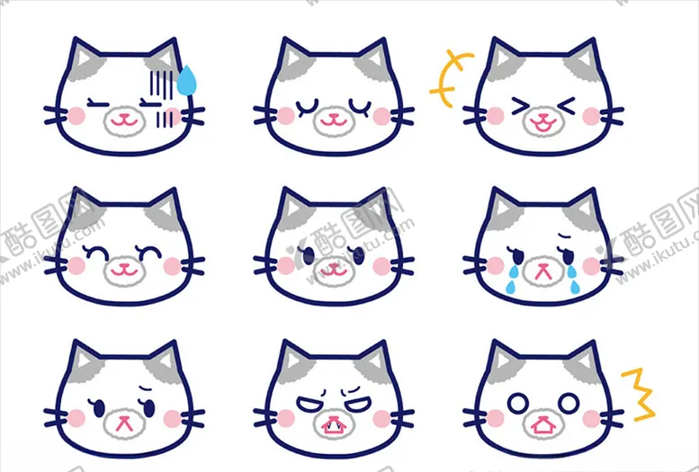编号：71437507012042564712【酷图网】源文件下载-猫卡通