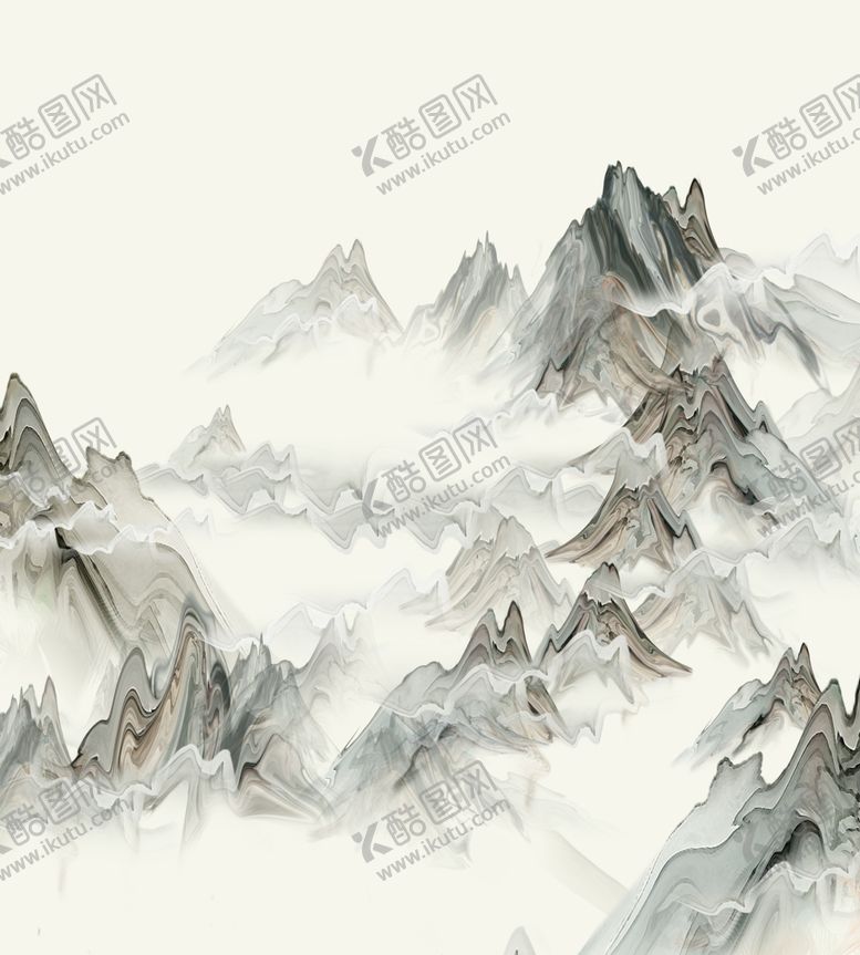 编号：51343104280653537622【酷图网】源文件下载-水墨山水