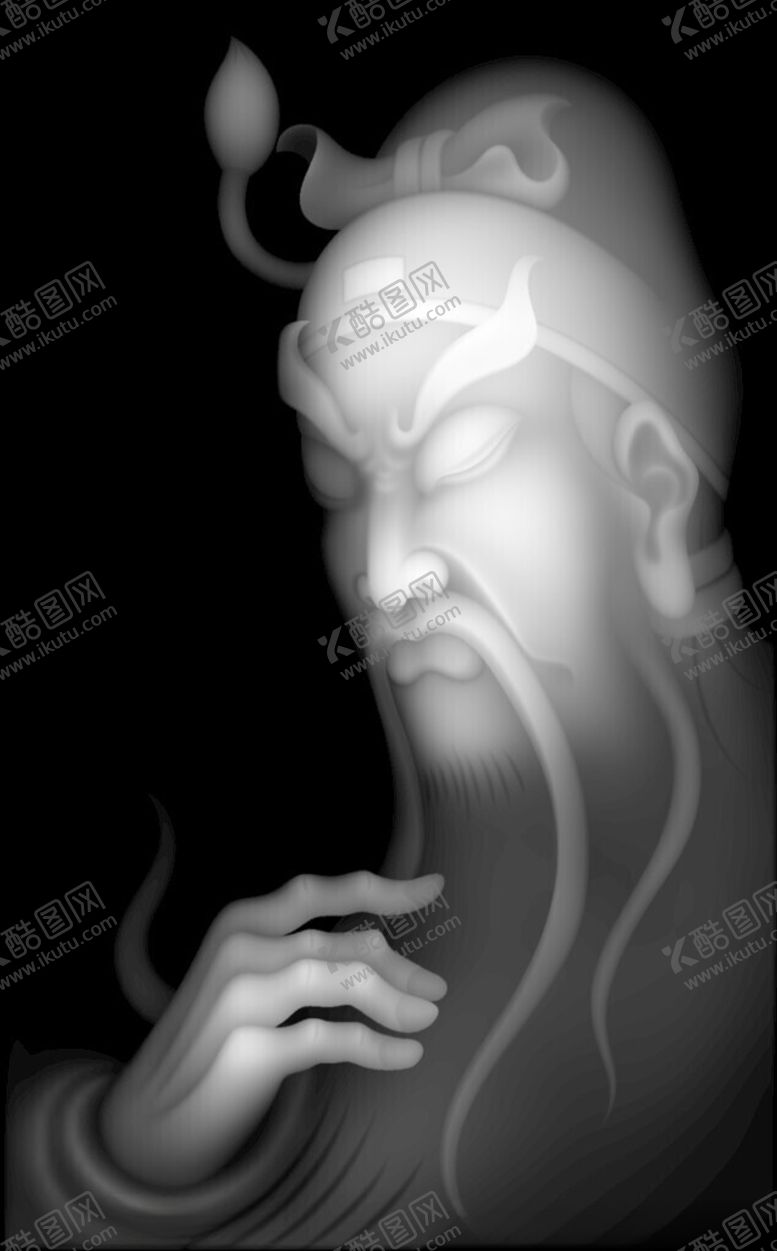 编号：95184001240935118212【酷图网】源文件下载-长胡子关公