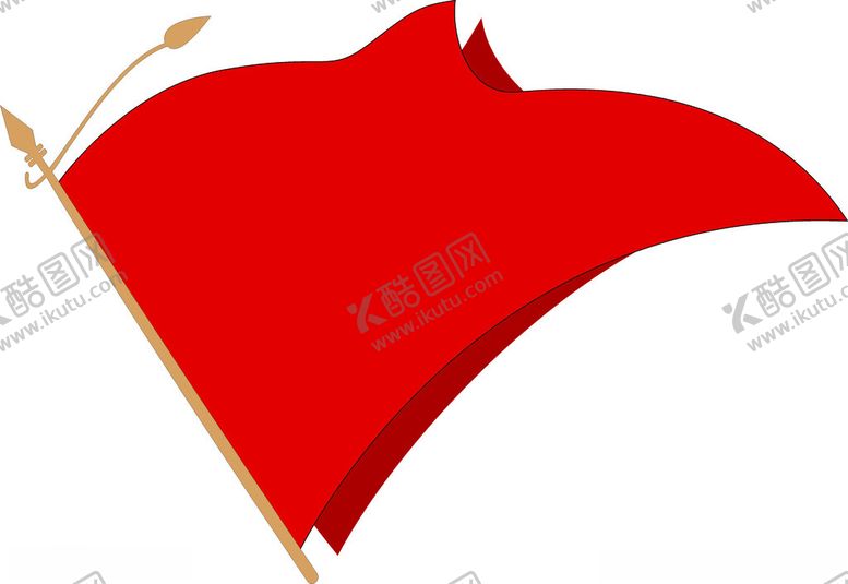 编号：74941702220838391890【酷图网】源文件下载-文化墙元素彩旗飘旗