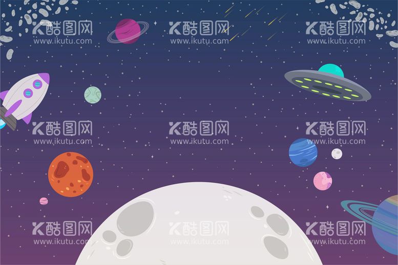 编号：46138909121504117850【酷图网】源文件下载-星球背景 