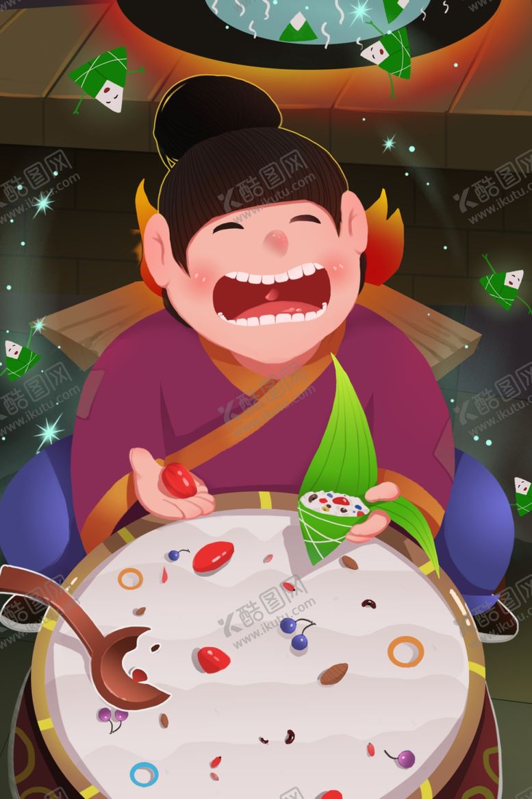 编号：38887807091038199868【酷图网】源文件下载-端午插画