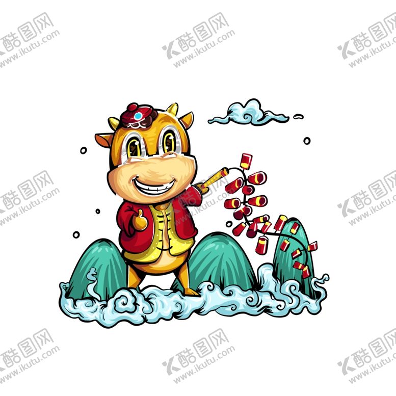 编号：16546407020013079740【酷图网】源文件下载-牛年