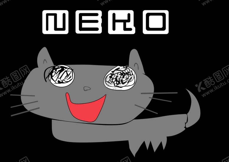 编号：63855207041304002299【酷图网】源文件下载-手绘猫咪