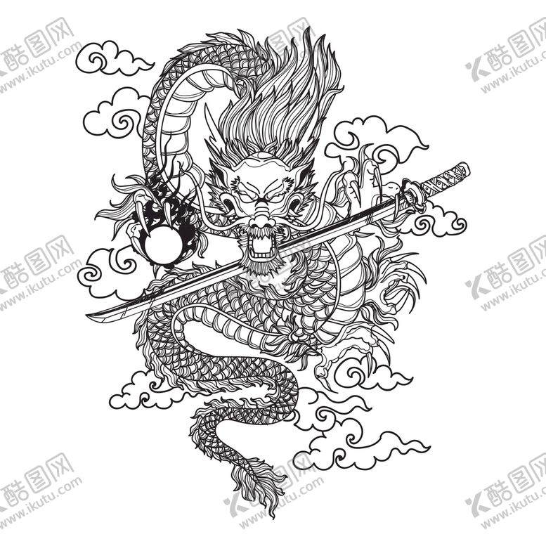 编号：88559810172045483170【酷图网】源文件下载-中国龙