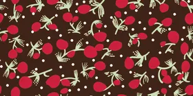 无缝乱花手绘花