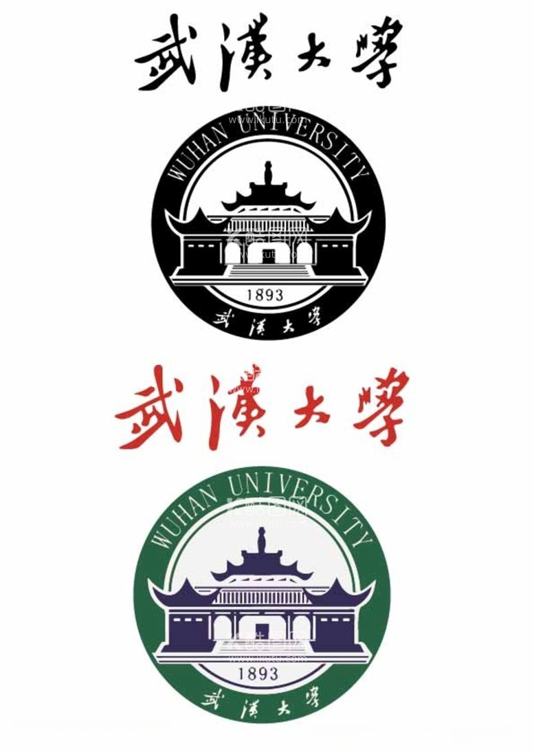 编号：88667912021820064723【酷图网】源文件下载-武汉大学标志