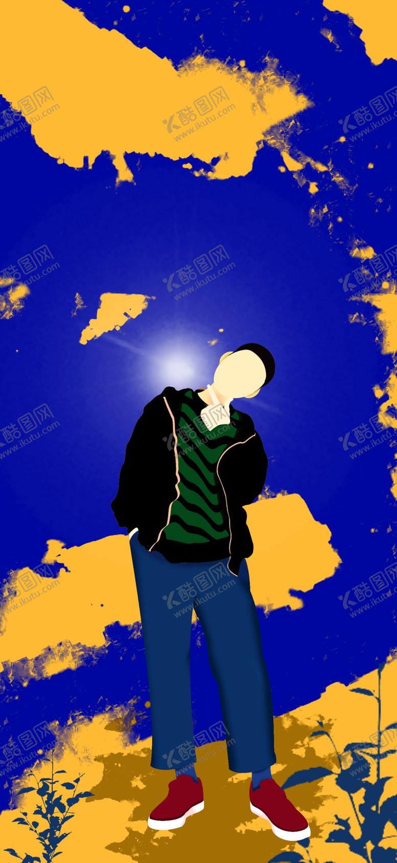 编号：71792210200307422855【酷图网】源文件下载-人物插画