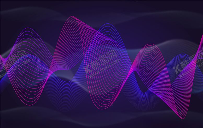 编号：31865309191610503078【酷图网】源文件下载-波浪背景