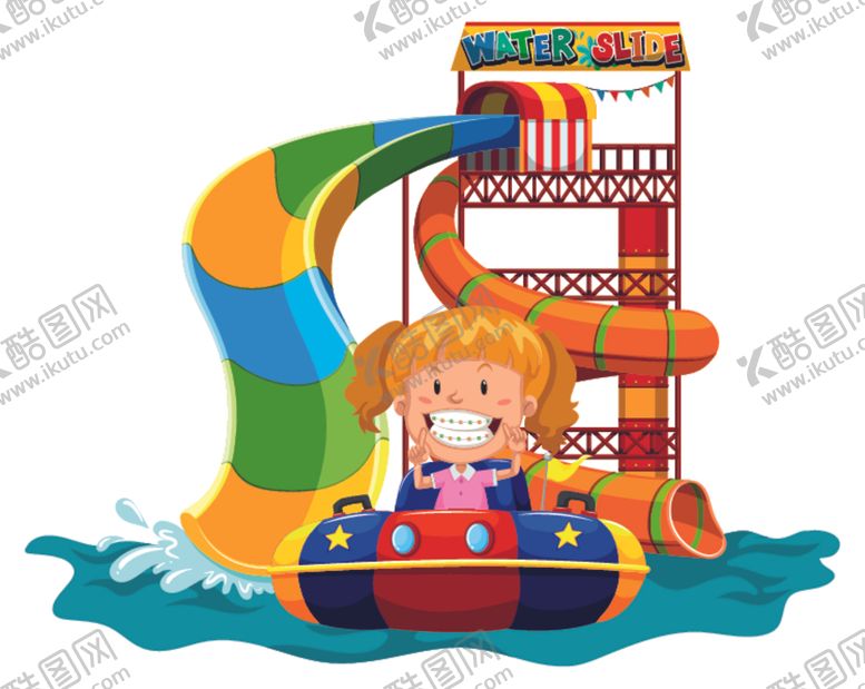 编号：51886810291410278119【酷图网】源文件下载-卡通夏天儿童