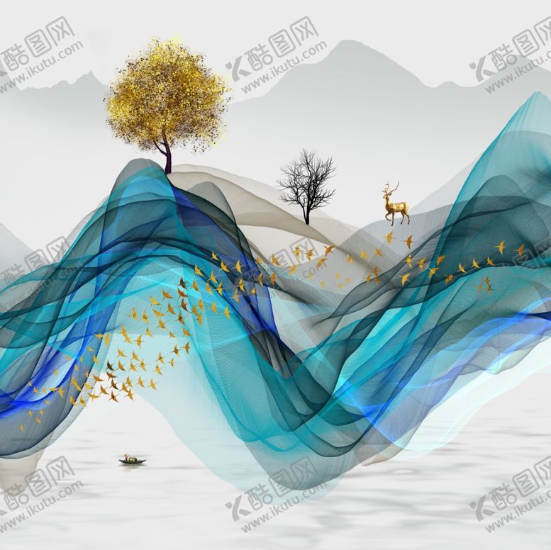 编号：26276409141718264986【酷图网】源文件下载-中国风装饰画