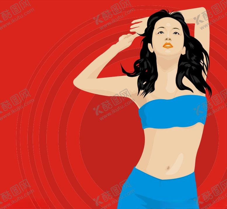 编号：68221409202313204714【酷图网】源文件下载-时尚卡通人物