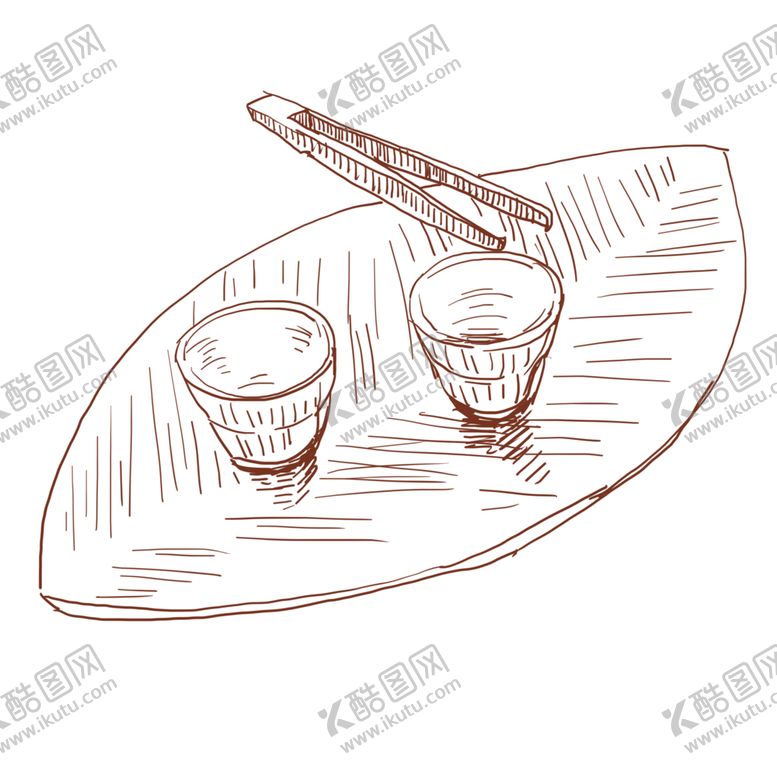 编号：16579310052353038998【酷图网】源文件下载-线稿线稿素材生活用品线稿