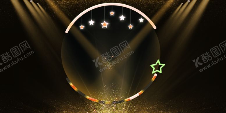 编号：17654310310456455574【酷图网】源文件下载-黑金大气海报