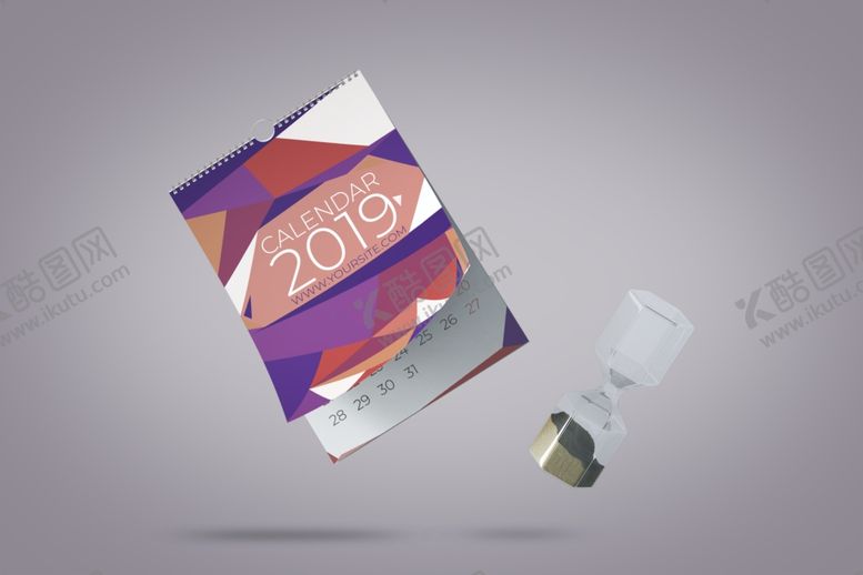 编号：23103009191212591202【酷图网】源文件下载-日历台历展示效果图样机