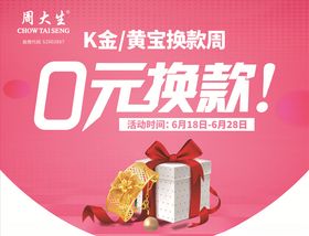 0元换款海报