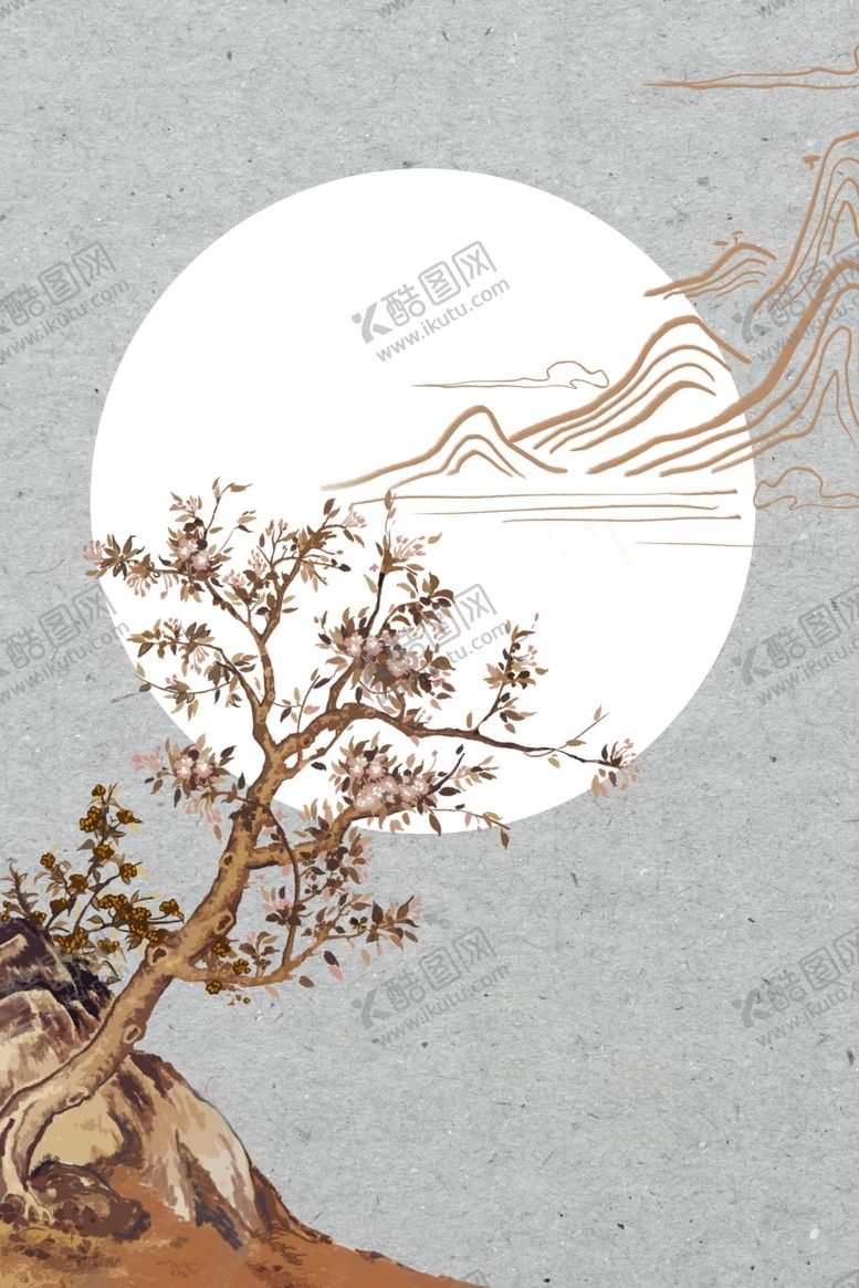 编号：15916505181955573657【酷图网】源文件下载-中式背景墙中式背景素材背景