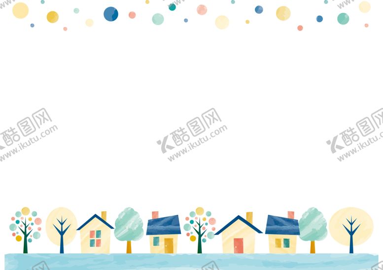 编号：74042105010349398064【酷图网】源文件下载-儿童插画封面背景素材