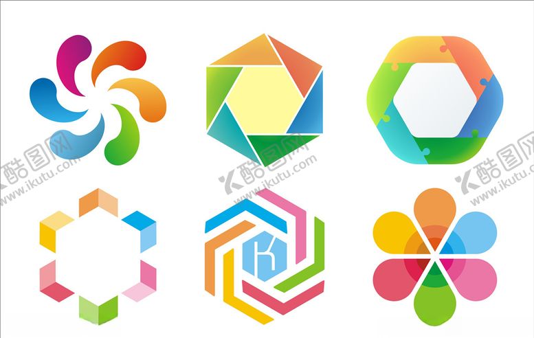 编号：71845610010436469898【酷图网】源文件下载-彩色标识设计