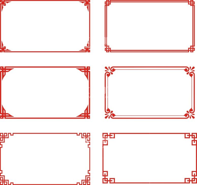 编号：36272411201253233344【酷图网】源文件下载-中式边框
