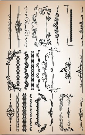 花边图案花边图片