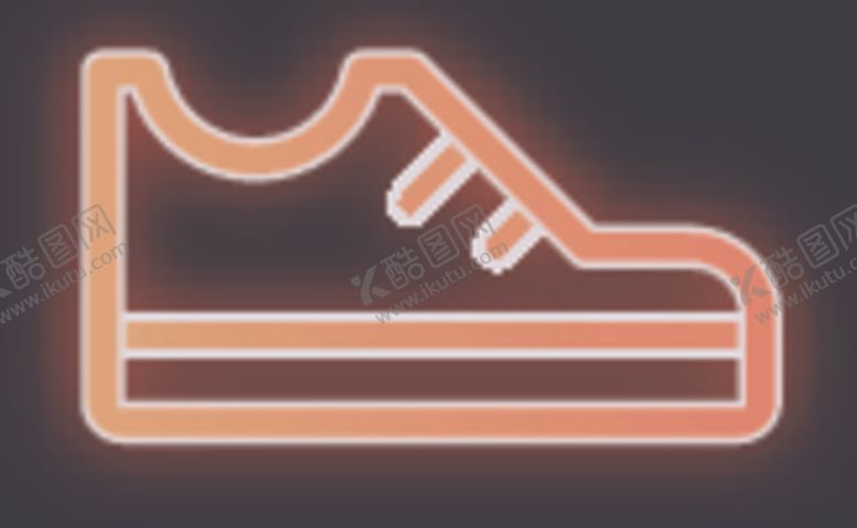 编号：54412309211339546428【酷图网】源文件下载-霓虹灯运动鞋