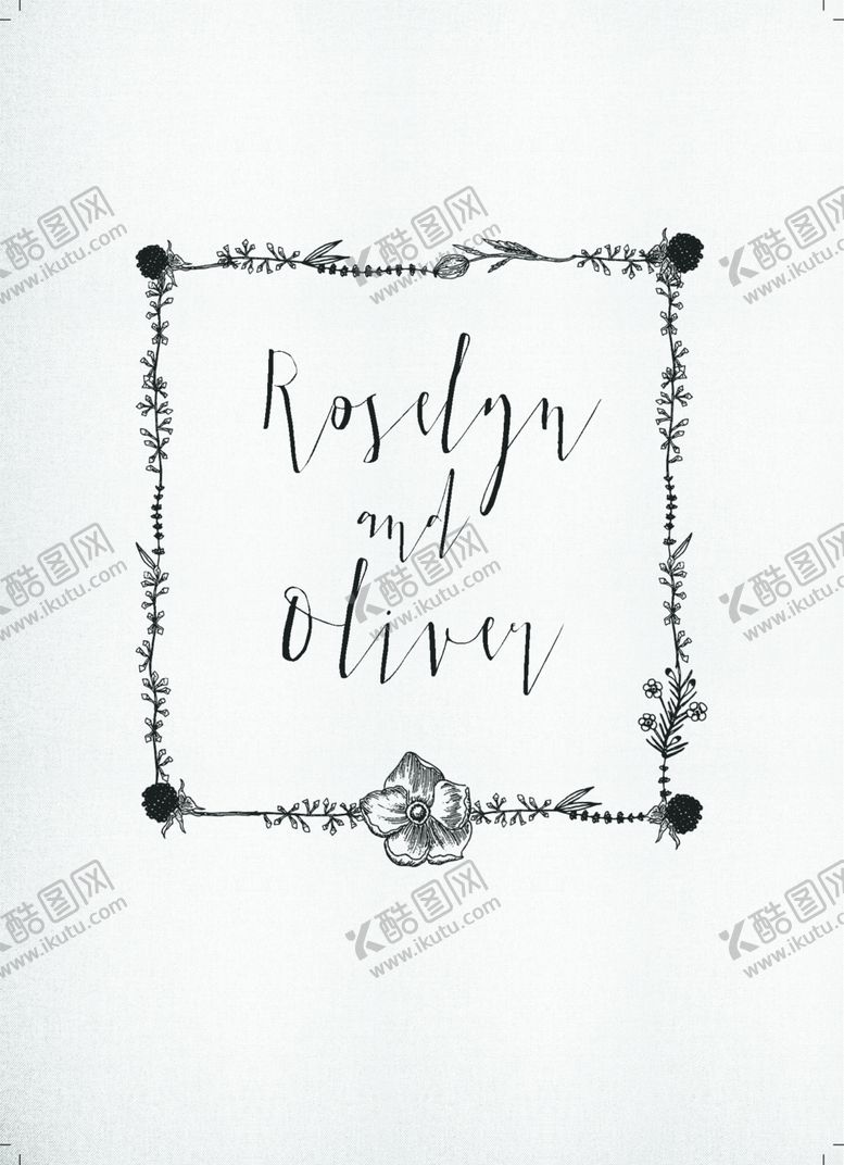 编号：91569209140627562589【酷图网】源文件下载-创意图案邀请函设计