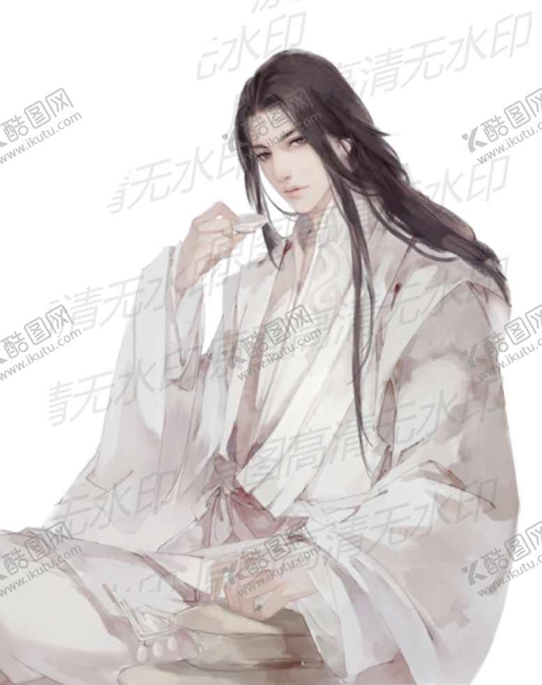 编号：67612110302346035691【酷图网】源文件下载-古风品酒男子