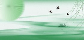 清明节浅绿色肌理风清明背景