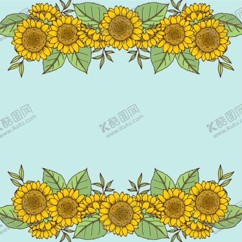 编号：52970701131913493851【酷图网】源文件下载-向日葵插画