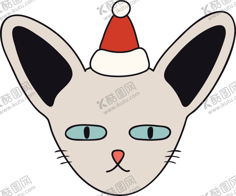 编号：87679609212357396885【酷图网】源文件下载-手绘卡通猫