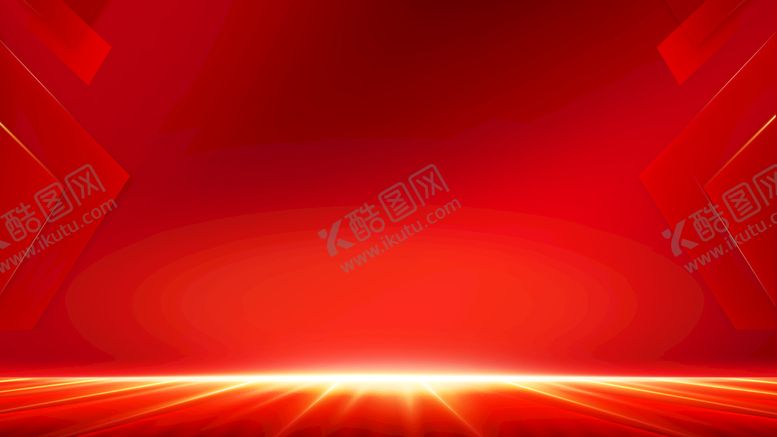 编号：45029109232145552501【酷图网】源文件下载-红色简约大气海报广告背景