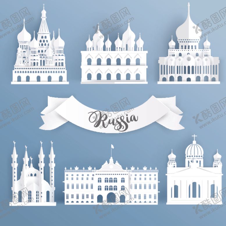 编号：85505909291426116396【酷图网】源文件下载-地标剪纸