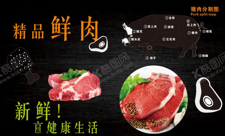 编号：72706809290838292701【酷图网】源文件下载-鲜肉背景墙