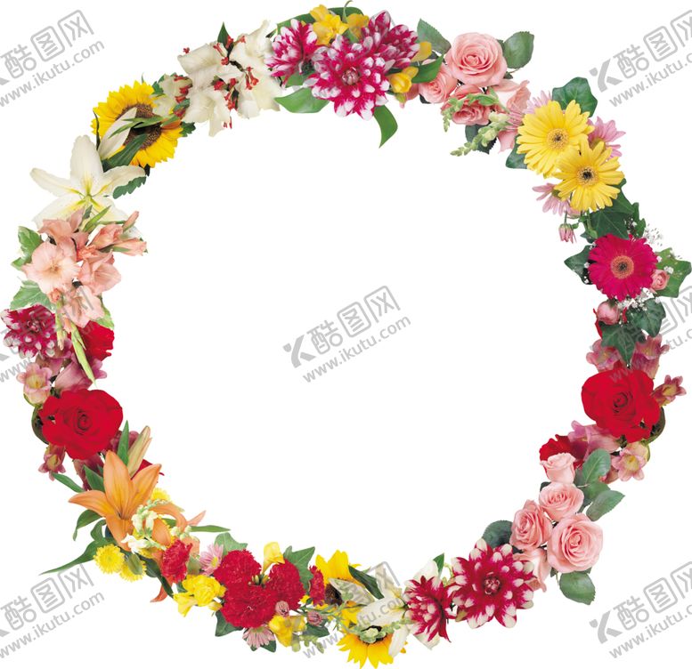 编号：66064601251908204846【酷图网】源文件下载-花卉花框