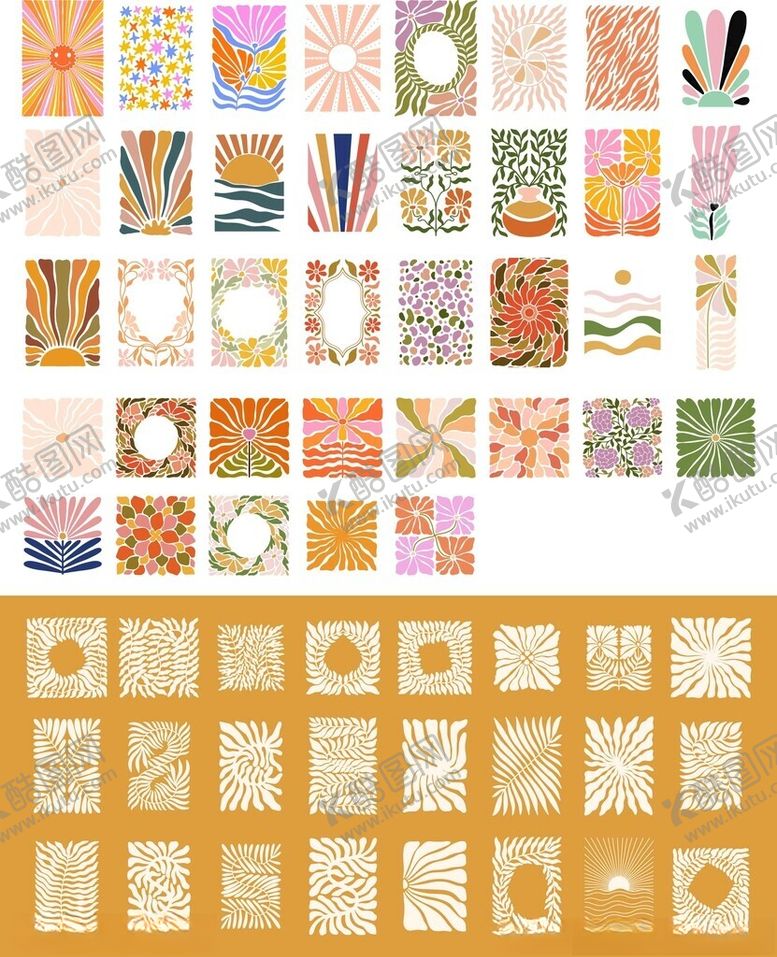 编号：93053204041429449500【酷图网】源文件下载-波西米亚风图案