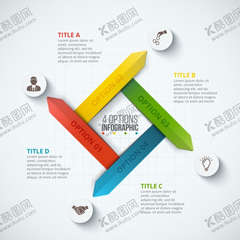 编号：13913910301719156519【酷图网】源文件下载-矢量办公分类图表元素