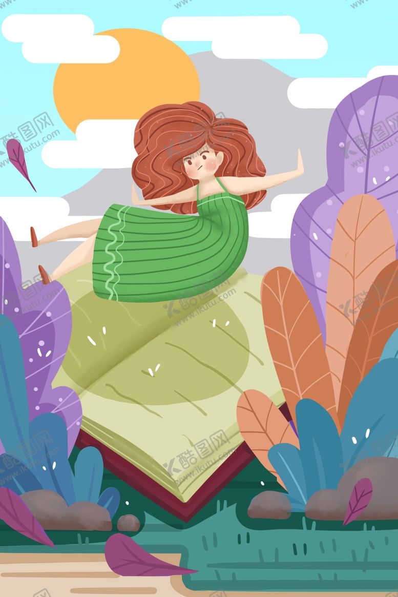 编号：63140909181601203991【酷图网】源文件下载-青春插画