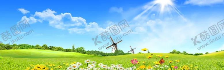 编号：66023705160246384288【酷图网】源文件下载-蓝天白云海报素材