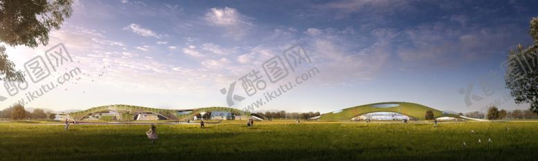编号：72955605050932494719【酷图网】源文件下载-公园花境油菜花田景观效果图