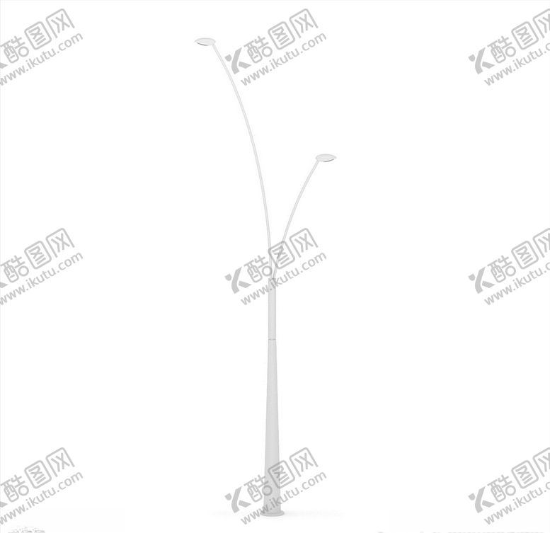 编号：91171605110957002331【酷图网】源文件下载-C4D模型路灯街灯