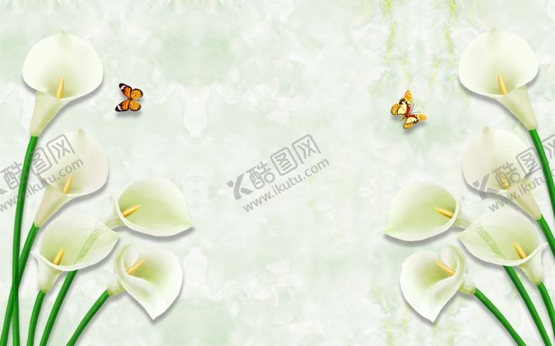 编号：69722306251733173219【酷图网】源文件下载-花卉背景墙