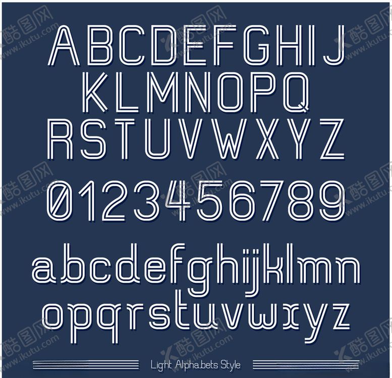 编号：87773210261341535135【酷图网】源文件下载-卡通字母
