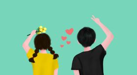 情侣头像