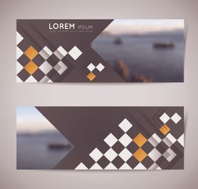 商业横幅色彩务彩色网页banner