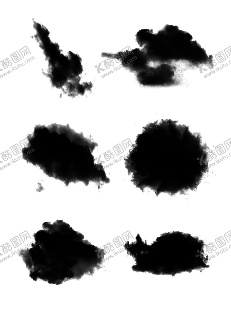 编号：95005504242317008311【酷图网】源文件下载-墨水墨迹矢量素材