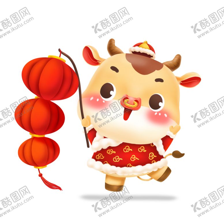编号：97473905030531556270【酷图网】源文件下载-牛年形象